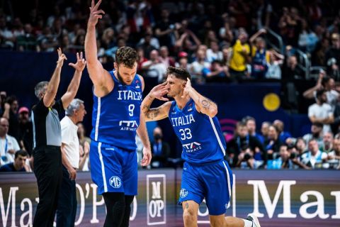 EuroBasket 2022, Σερβία - Ιταλία: Οι καλύτερες στιγμές και τα μεγάλα σουτ από τον θρίαμβο της σκουάντρα ατζούρα