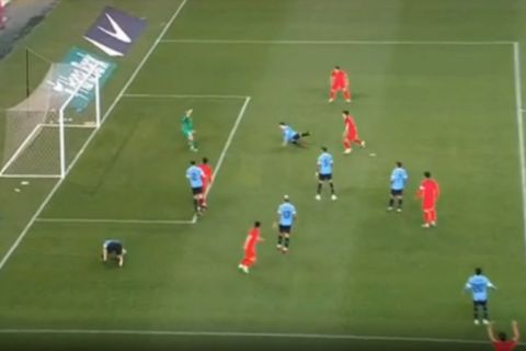 Ο Ίνμπομ Χουάνγκ έκανε το 1-1 για την Νότια Κορέα στο φιλικό με την Ουρουγουάη