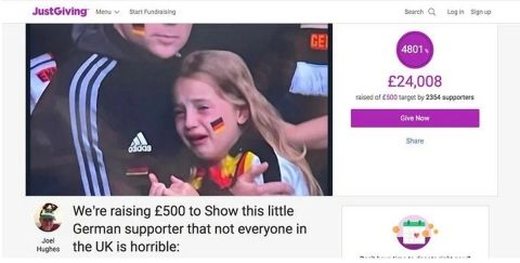 Euro 2020: Υπέροχη κίνηση από Ουαλό, έκανε έρανο για μικρή φίλη της Γερμανίας που δέχτηκε διαδικτυακό bullying
