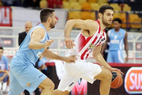 Φινάλε με Κολοσσός - Ολυμπιακός στην 6η αγωνιστική της Stoiximan.gr Basket League