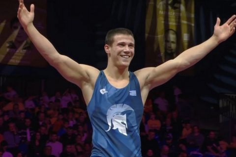Πάλη: Ο Κουγιουμτσίδης Πρωταθλητής Ευρώπης Κ23 στα 79κ ελευθέρας