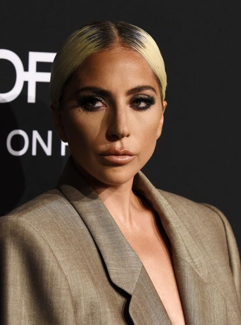 Honoree Lady Gaga poses at the 25th Annual ELLE Women in Hollywood Celebration, Monday, Oct. 15, 2018, in Los Angeles. (Photo by Chris Pizzello/Invision/AP)
