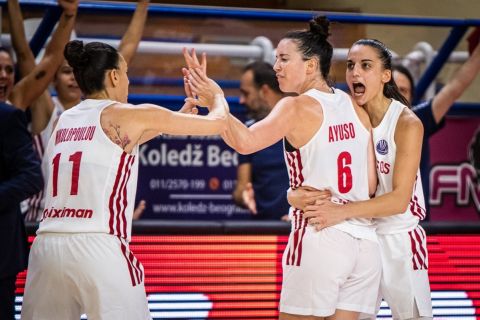 Σε live streaming το ματς του Ολυμπιακού κόντρα στον Ερυθρό Αστέρα για την πρόκριση στους ομίλους της EuroLeague Women