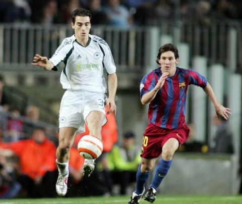Δέκα χρόνια από το πρώτο γκολ του Μέσι στο Champions League