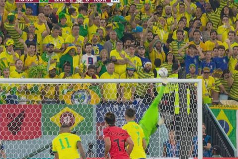 Μουντιάλ 2022, Βραζιλία - Νότια Κορέα: Εκπληκτική απόκρουση του Άλισον, η πρώτη του στο τουρνουά
