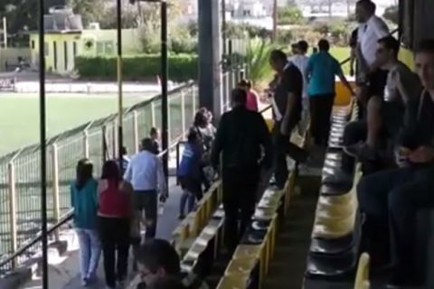 Βίντεο από τον σεισμό στην Κρήτη την ώρα ποδοσφαιρικού αγώνα