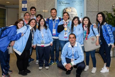 Επέστρεψε με 64 μετάλλια η αποστολή των Special Olympics