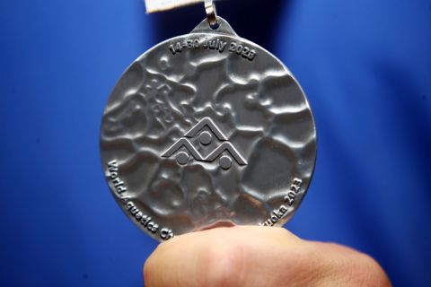 Το ασημένιο μετάλλιο του Παγκοσμίου Υγρού Στίβου
