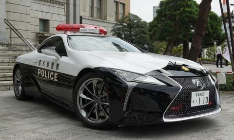 Lexus LC 500 Police Car