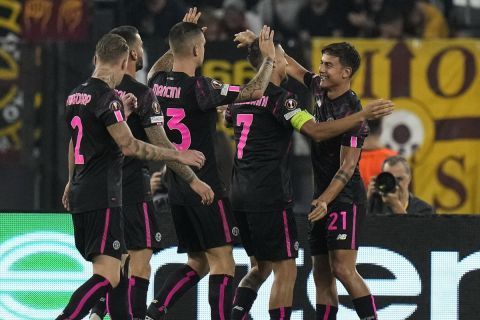 Europa League: Πρώτο τρίποντο με τριάρα για Ρόμα, εκτός έδρας νίκη για ΑΕΚ Λάρνακας επί της Ντινάμο Κιέβου