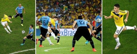 Κολομβία - Ουρουγουάη 2-0