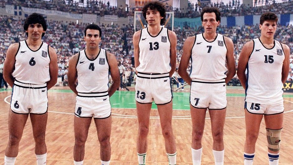 Η αρχική πεντάδα της Εθνικής στο EuroBasket 1987