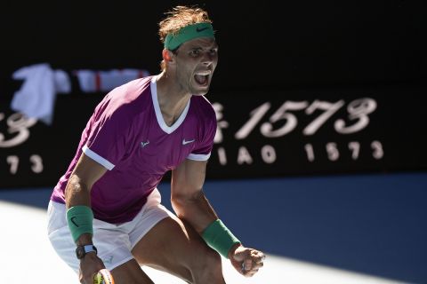 Ο Ράφα Ναδάλ πέτυχε την 71η νίκη του στο Australian Open 