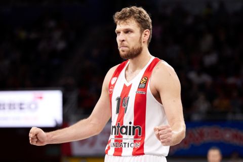 Ο Σάσα Βεζένκοβ έκανε ρεκόρ στην ιστορία του Ολυμπιακού στη EuroLeague