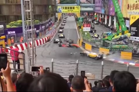 Formula 3: Τρομακτικό ατύχημα στο Μακάου (VIDEO)