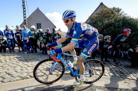 Foto IPP/Dirk Waem/Belga via ZUMA Press
Harelbeke 25/03/2016 - CICLISMO - 
nella foto il ciclista Antoine Demoitie of Wanty-Groupe Gobert pictured in action during the 59th edition of the 'E3 Prijs Vlaanderen Harelbeke' cycling race, 215,3km from and to Harelbeke
- WARNING AVAILABLE ONLY FOR ITALIAN MARKET - Italy Photo Press -