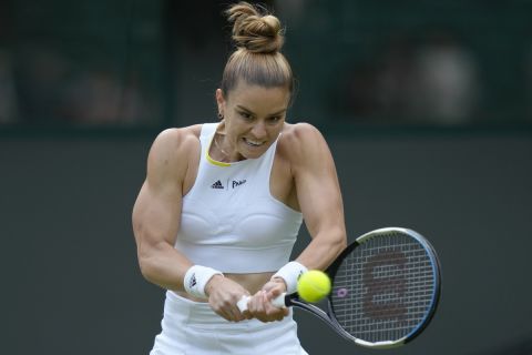 Η Μαρία Σάκκαρη στο Wimbledon