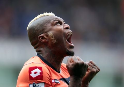 BOLTON, ENGLAND - MARCH 10:  Djibril Cisse of QPR during the Barclays Premiership match between Bolton Wanderers and Queens Park Rangers at Reebok Stadium on March 10, 2012 in Bolton, England.  (Photo by Ross Kinnaird/Getty Images)