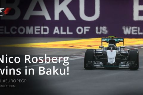 F1 GP Ευρώπης - RACE: Πρώτος των πρώτων ο Rosberg
