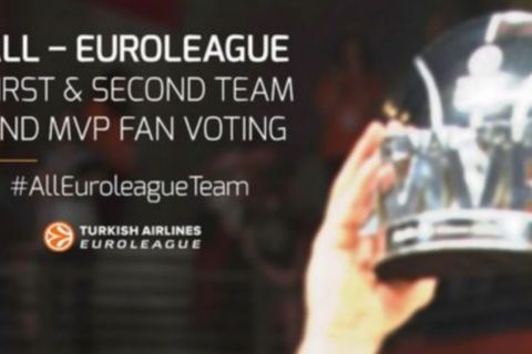 Η ψηφοφορία της Euroleague για τους κορυφαίους της σεζόν