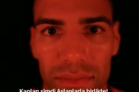 Ρανταμέλ Φαλκάο: Η Γαλατά τον ανακοίνωσε με video υπερπαραγωγή
