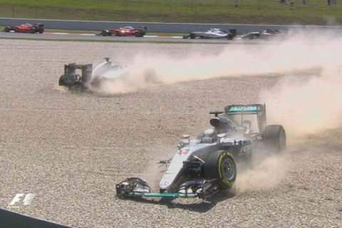 VIDEO: Τα έσπασαν Hamilton - Rosberg, απίστευτος Verstappen!