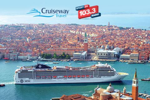Ο Sport24 Radio στους 103,3 και το Cruiseway Travel σας πάνε κρουαζιέρα στην Αδριατική