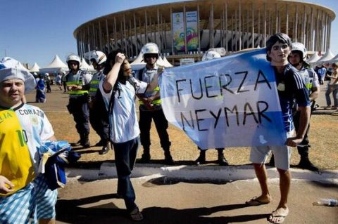 Το unfair των Αργεντίνων για Νεϊμάρ