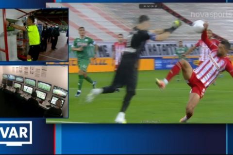 Το χέρι του Χασάν που ακύρωσε γκολ του Αραμπί στο Ολυμπιακός - Παναθηναϊκός
