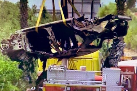 Χοσέ Αντόνιο Ρέγιες: Νέο VIDEO από το σημείο του τροχαίου δυστυχήματος