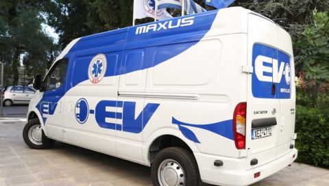 Αυτό είναι το πρώτο ηλεκτροκίνητοVanMAXUS στην Ελλάδα