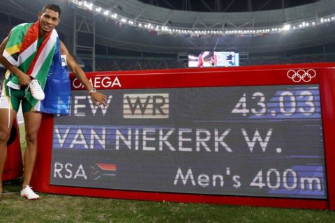 "Χρυσός" στα 400μ ο Φαν Νίκερκ με απίθανο παγκόσμιο ρεκόρ!
