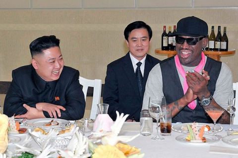 Ρόντμαν:"Χορέψαμε Μάικλ Τζάκσον με τον Βορειοκορεάτη ηγέτη"
