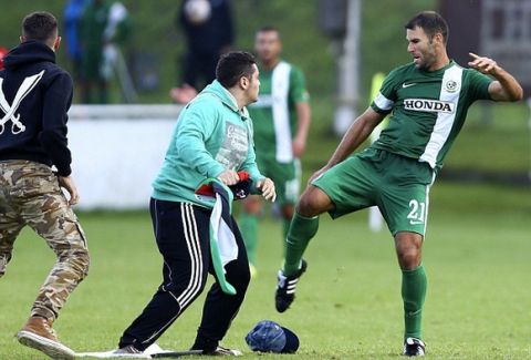 Supporters turques Palestinien attaquent les joueurs Israeliens ( Idan Vered (Maccabi Haifa)
 NEWS : Altercation Lille vs Maccabi Haifa - 07/23/2014 

