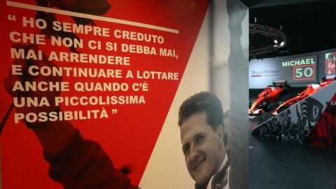 Έτσι γιορτάζει η Ferrari τα 50 χρόνια του Μίκαελ Σουμάχερ