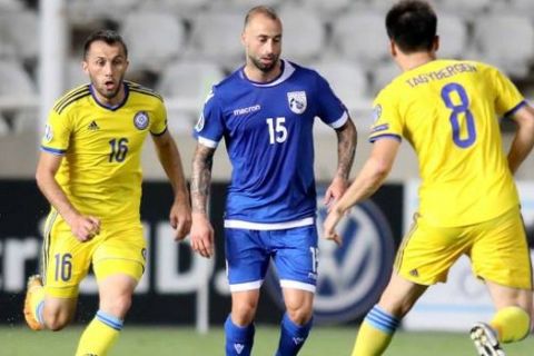 Κύπρος - Καζακστάν 1-1: Τέλος στα όνειρα πρόκρισης για την Κύπρο