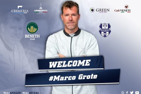 Ο Μάρκο Γκρότε νέος προπονητής του Απόλλωνα Σμύρνης