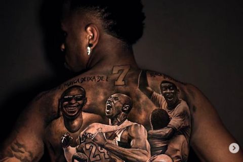 Κι όμως το τατουάζ του Βινίσιους με τον Μάικλ Τζόρνταν δεν ήταν λάθος, ο θρύλος του NBA έχει σουτάρει βολή με το αριστερό 