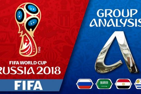 Παγκόσμιο Κύπελλο - 1ος όμιλος: Ρωσία, Αίγυπτος, Ουρουγουάη, Σαουδική Αραβία