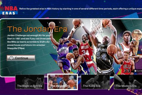 The Jordan era NBA2K23