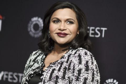 Mindy Kaling attends the 2017 PaleyFest Fall TV Previews "The Mindy Project" at The Paley Center for Media on Friday, Sept. 8, 2017, in Beverly Hills, Calif. (Photo by Richard Shotwell/Invision/AP)