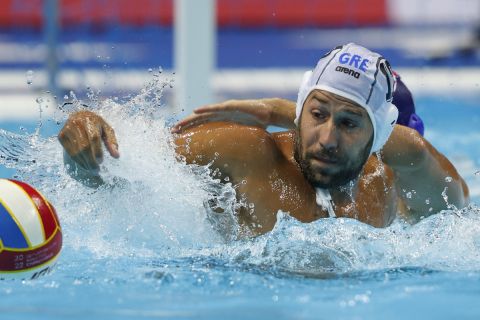35th LEN European Water Polo Championship - Split 2022 - THU 02 SEP 2022 - Greece vs Croatia - KAKARIS Konstantinos of Greece.
