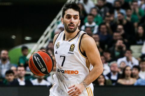 07/12/2023 Panathinaikos Vs Real Madrid for Turkish Airlines Euroleague season 2023-24 in OAKA Stadium, in Athens - Greece

Photo by: Andreas Papakonstantinou / Tourette Photography