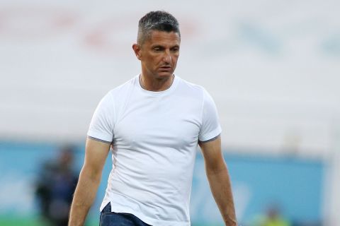 Ο Ραζβάν Λουτσέσκου στον πάγκο του ΠΑΟΚ στο ματς με την Λέφσκι Σόφιας | 21 Ιουλίου 2022