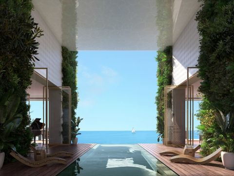 Η Lamda Development παρουσιάζει τα σχέδια του Marina Tower, 
του πρώτου πράσινου ουρανοξύστη στη μαρίνα του Αγίου Κοσμά
