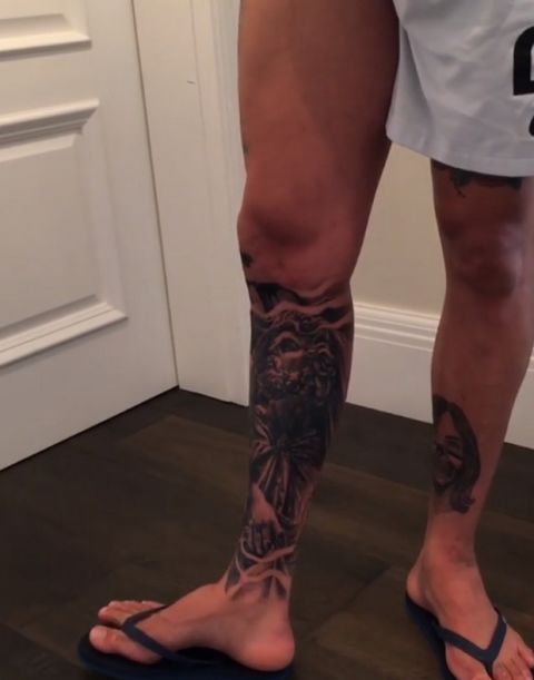 Το εντυπωσιακό tattoo του Έντερσον με τον θεό Ποσειδώνα