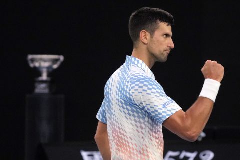 Ο Νόβακ Τζόκοβιτς στον τελικό του Australian Open