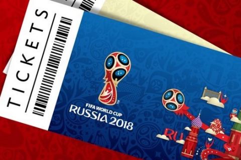 Τα εισιτήρια για το Παγκόσμιο Κύπελλο 2018