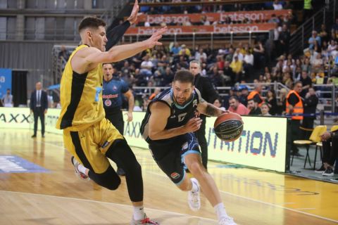 Stoiximan Basket League: Η βαθμολογία του Top-6 μετά τη νίκη του Κολοσσού στη Θεσσαλονίκη επί του Άρη