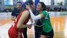 Η Στέλλα Χριστοδούλου και η Σοφία Κοσμά πριν τον αγώνα Κυπέλλου ανάμεσα σε Παναθηναϊκό και Ολυμπιακό